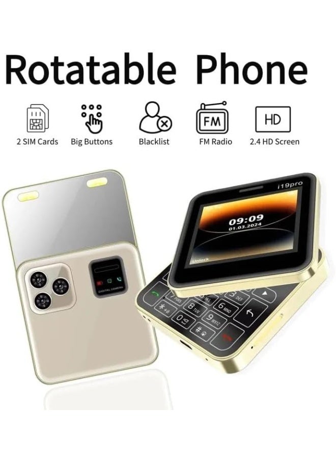 SOYES i19 Pro Sliding Feature Phone – 2.4” Screen, Dual SIM, Pocket-Size Design - Image 5